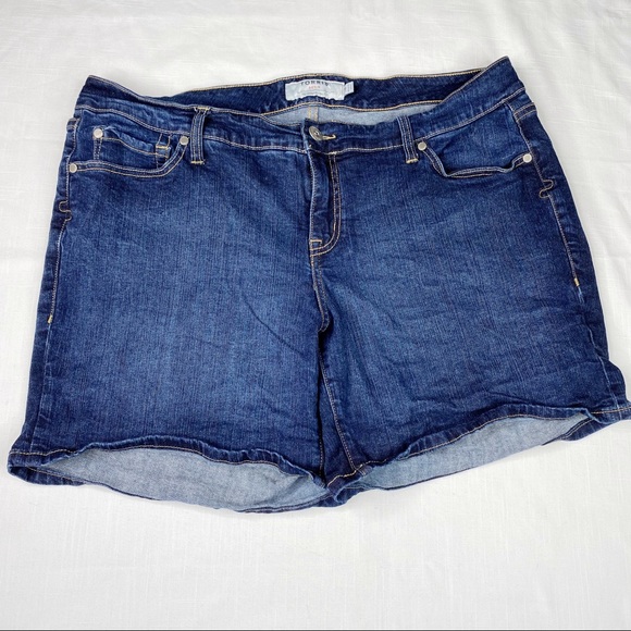 womens denim shorts size 18